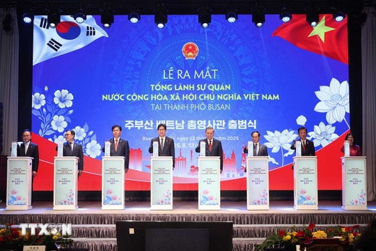 Tổng Bí thư Tô Lâm dự Lễ ra mắt Tổng lãnh sự quán Việt Nam tại Busan (Hàn Quốc)