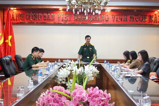 Báo Đại biểu Nhân dân và Cục Pháp chế Bộ Quốc phòng tăng cường phối hợp triển khai Đề án 1371