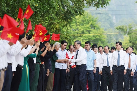Tổng Bí thư Tô Lâm: Khơi dậy sức mạnh Nhân dân trong bảo vệ an ninh Tổ quốc