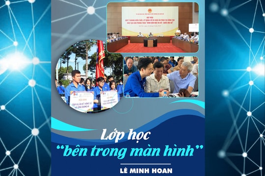 Lớp học “bên trong màn hình”