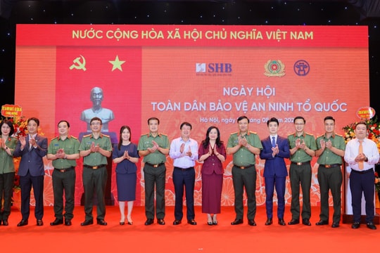 SHB được vinh danh vì đóng góp trong phong trào toàn dân bảo vệ an ninh Tổ quốc