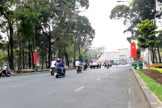 TP Hồ Chí Minh: Điều chỉnh giao thông phục vụ chương trình Cùng Việt Nam tiến bước