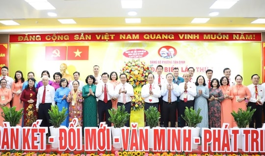 Phường Tân Định phải là "tế bào" khỏe mạnh của TP. Hồ Chí Minh