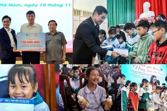 Tân Hiệp Phát nỗ lực thực hiện các hoạt động thiện nguyện vì cộng đồng