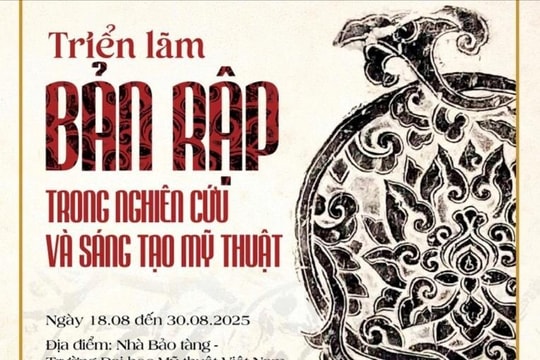 Bản rập trong nghiên cứu và sáng tạo mỹ thuật