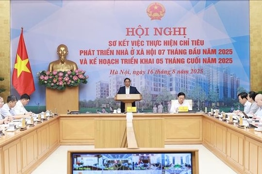 Quyết tâm hoàn thành 100 nghìn căn nhà ở xã hội trong năm 2025