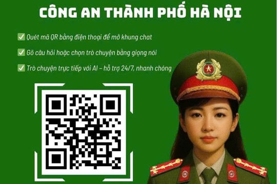 Công an Hà Nội số hóa: AI và chatbot làm Tổng đài viên