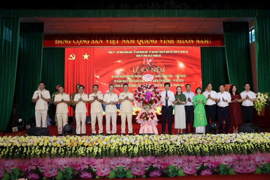 Công an xã Trung Giã: Tự hào 80 năm truyền thống, nỗ lực giữ gìn bình yên cuộc sống