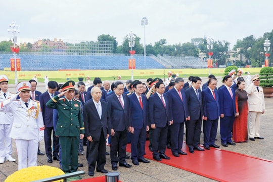 Lãnh đạo Đảng, Nhà nước vào Lăng viếng Chủ tịch Hồ Chí Minh