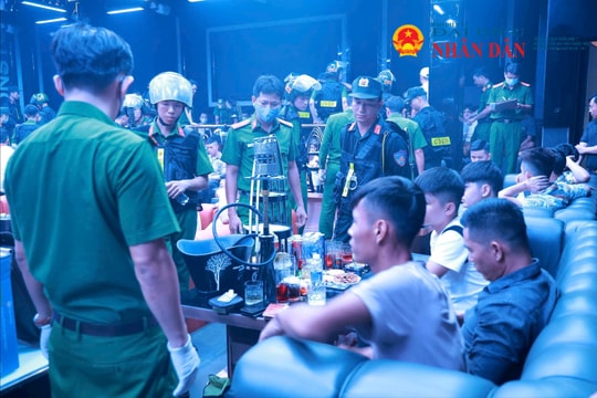 Quảng Trị: "Đột kích" 2 cơ sở nhà hàng và vũ trường phát hiện 145 người dương tính với ma túy