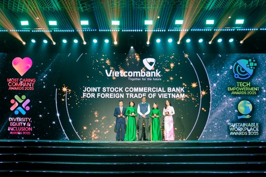 Vietcombank - "Nơi làm việc tốt nhất châu Á" năm 2025