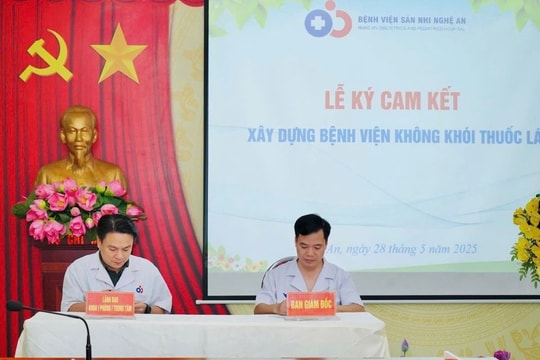 Xây dựng môi trường y tế an toàn, lành mạnh, bệnh viện không khói thuốc