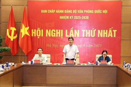 Hội nghị lần thứ Nhất, Ban Chấp hành Đảng bộ Văn phòng Quốc hội