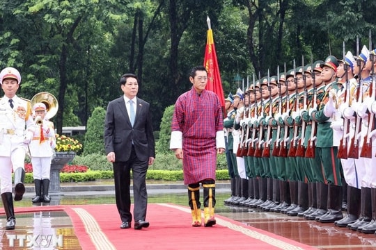 Quốc vương Bhutan thăm cấp Nhà nước Việt Nam