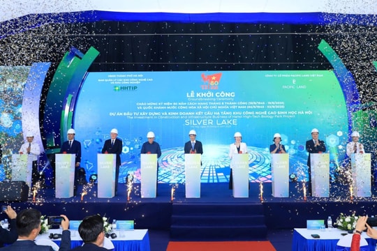 Hà Nội: Khởi công dự án Khu Công nghệ cao sinh học 7.400 tỷ đồng