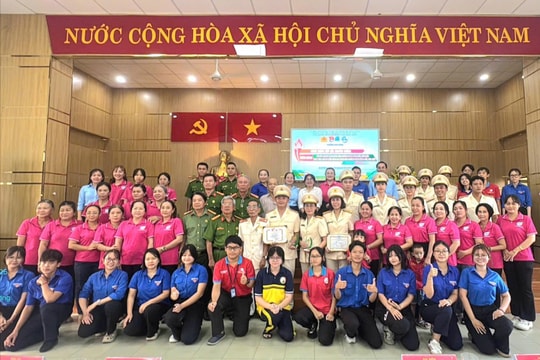 TP. Hồ Chí Minh: Công an phường Bình Đông và hành trình tiếp lửa truyền thống