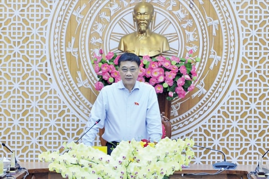 Phó Chủ tịch Quốc hội Vũ Hồng Thanh làm việc với UBND tỉnh Lâm Đồng