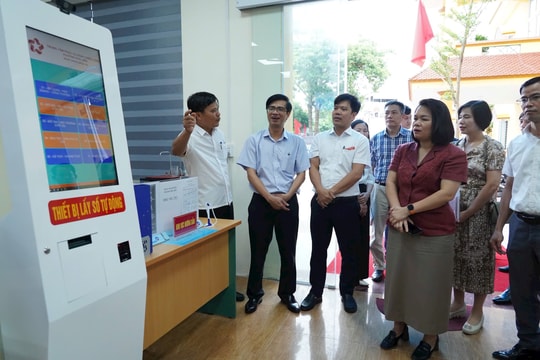 Đoàn công tác của Bộ Khoa học và Công nghệ làm việc với thành phố Hải Phòng về vận hành chính quyền địa phương hai cấp