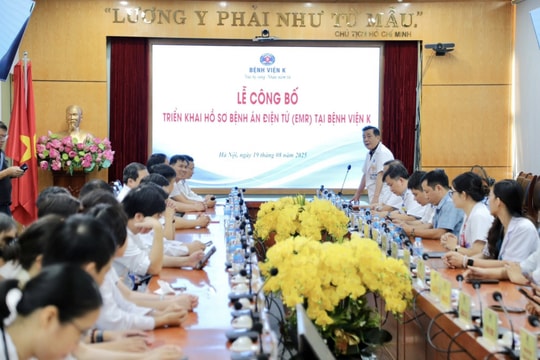 Bệnh viện K chính thức triển khai hồ sơ bệnh án điện tử toàn viện