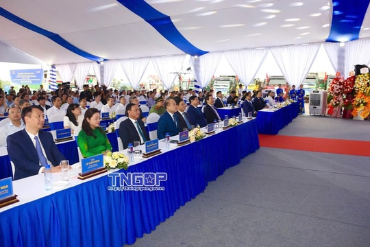 Thái Nguyên đồng loạt khởi công, khánh thành 6 công trình, dự án chào mừng Quốc khánh