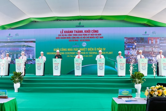 Khởi công Nhà máy Nhiệt điện Ô Môn IV - Nguồn động lực mới cho Đồng bằng sông Cửu Long
