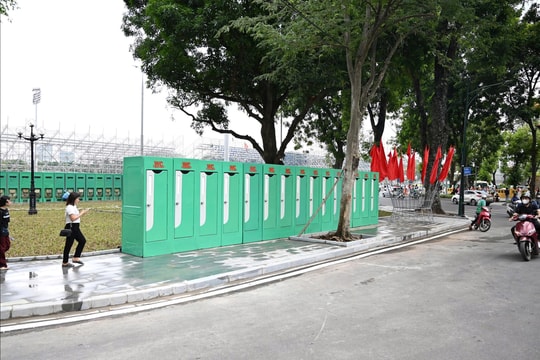 Tăng cường công tác vệ sinh môi trường phục vụ Lễ kỷ niệm A80