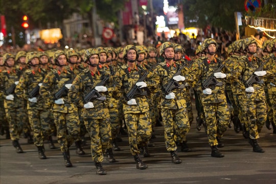 Hào hùng, tự hào buổi hợp luyện diễu binh, diễu hành kỷ niệm 80 năm Quốc khánh