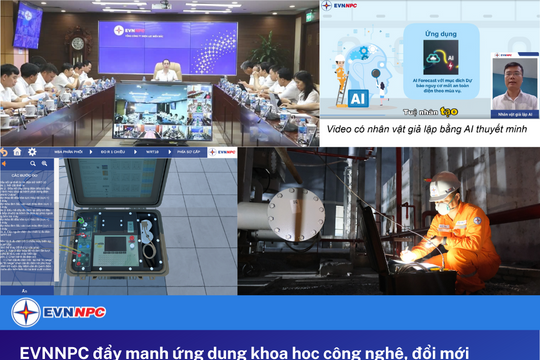 EVNNPC đẩy mạnh ứng dụng khoa học công nghệ, đổi mới sáng tạo và chuyển đổi số trong quản lý vận hành hệ thống điện
