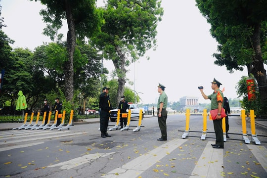 Sẵn sàng để bảo đảm an ninh, an toàn cho Lễ kỷ niệm 80 năm Quốc khánh 2/9