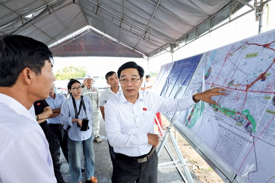Ủy ban Kinh tế và Tài chính khảo sát Dự án cao tốc Cần Thơ - Cà Mau