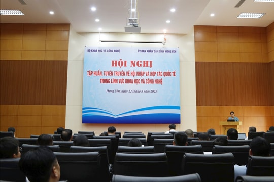 Tăng cường kiến thức về hội nhập và hợp tác quốc tế trong lĩnh vực khoa học và công nghệ