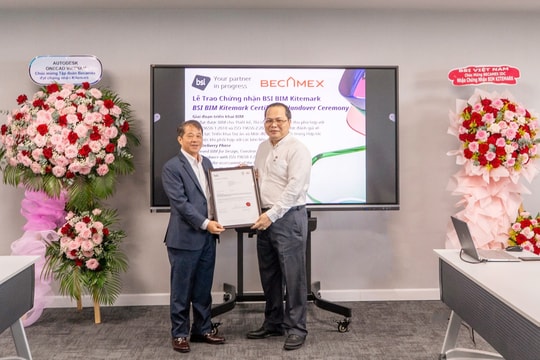 Becamex IDC tiên phong đạt chứng chỉ ISO về mô hình BIM tại Việt Nam