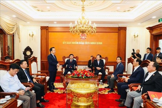 Ninh Binh leaders meet Korean SMEs to boost investment cooperation