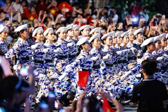 First joint rehearsal for National Day parade takes place in Hanoi