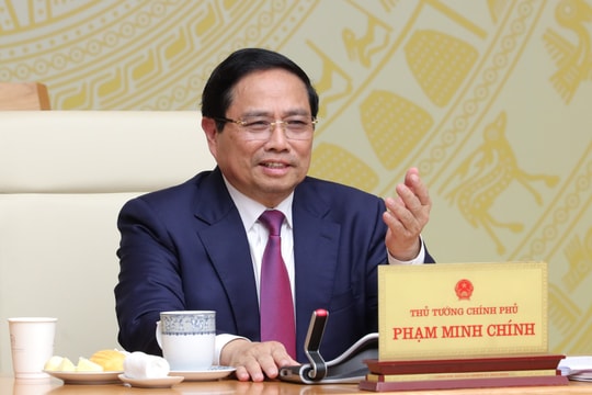 Thủ tướng Phạm Minh Chính: “Tập trung ưu tiên mọi nguồn lực, tạo ra mọi cơ chế, chính sách, để đột phá phát triển giáo dục”