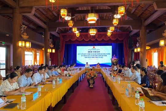 Sửa đổi quy định về bình chọn sản phẩm công nghiệp nông thôn tiêu biểu