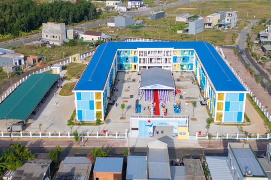 Hòa Phát bàn giao ngôi trường Tiểu học trị giá 42 tỷ đồng cho tỉnh Quảng Ngãi