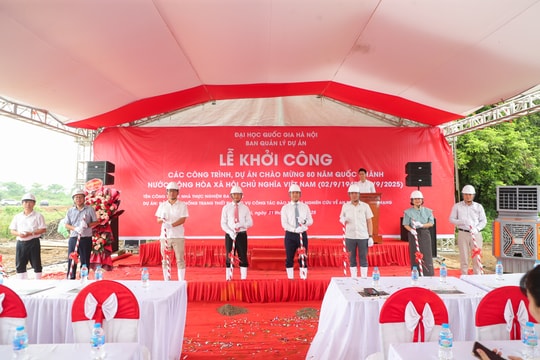 ĐH Quốc gia Hà Nội khởi công Nhà thực nghiệm đa năng phục vụ nghiên cứu, đào tạo công nghệ số