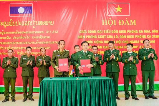 Hợp tác bảo vệ biên giới Việt - Lào, giúp người dân phát triển kinh tế