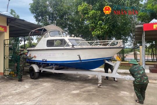 Bộ đội Biên phòng tỉnh Quảng Trị tăng cường giúp dân ứng phó bão số 5