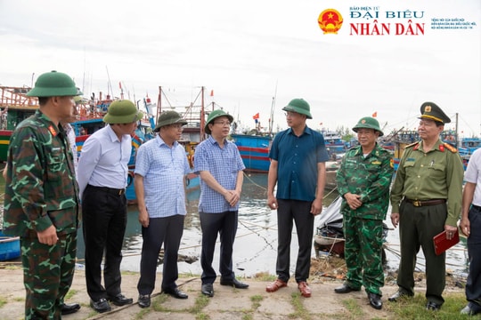 Bí thư Quảng Trị yêu cầu chủ động các phương án phòng tránh bão