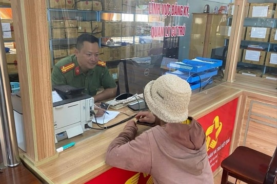 Mô hình “Tôi làm Công an xã” - Gắn bó cơ sở, lan tỏa niềm tin