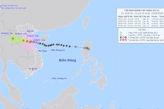 Nhiều tỉnh, thành miền Trung cho học sinh hoãn tựu trường vì bão số 5