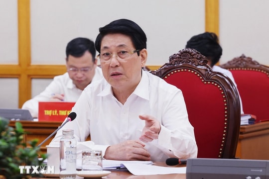 Chủ tịch nước Lương Cường chủ trì làm việc với Ban Thường vụ Tỉnh ủy Điện Biên và Gia Lai