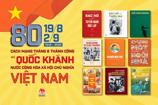 NXB Kim Đồng ra mắt bộ ấn phẩm đặc biệt kỷ niệm 80 năm Quốc khánh