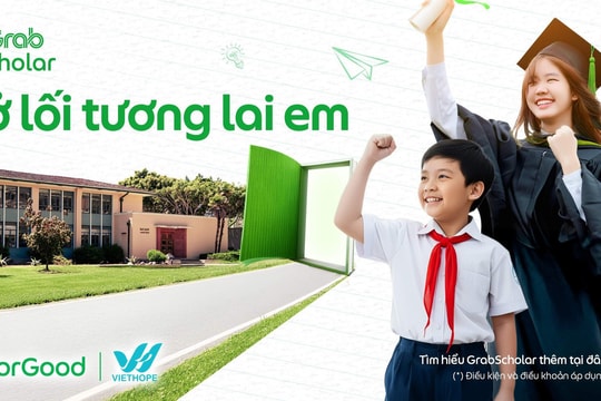 Grab triển khai chương trình học bổng GrabScholar dành cho học sinh, sinh viên Việt Nam