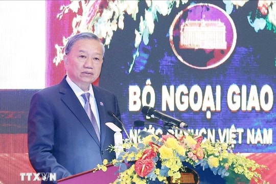 Tổng Bí thư Tô Lâm: Ngoại giao Việt Nam tiên phong kết nối hợp tác, không ngừng nâng cao vị thế đất nước