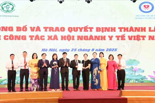 Thành lập Hội Công tác xã hội ngành y tế Việt Nam