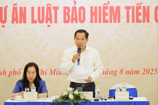 Thường trực Ủy ban Kinh tế và Tài chính lấy ý kiến dự án Luật Bảo hiểm tiền gửi (sửa đổi)