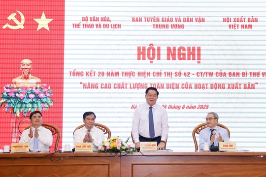 Xây dựng xuất bản thành ngành kinh tế - công nghiệp văn hóa mũi nhọn